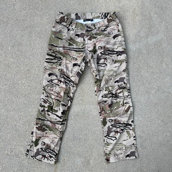 Under Armour Mens Field Op Camo Pants 34x32 - Picture 1 of 10